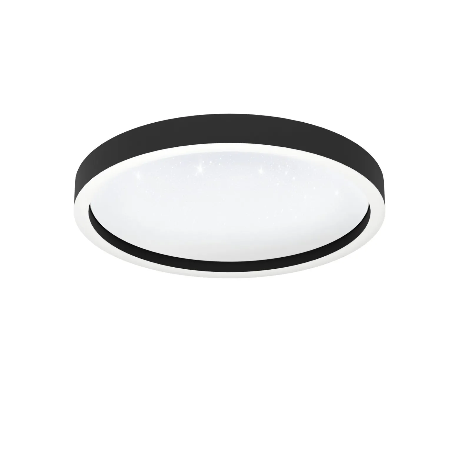 Eglo Connect.Z Smart Taklampa Aluminium Svart 17W 2150lm - 827-865 Justerbar Vit + RGB | 420mm - Dimbar