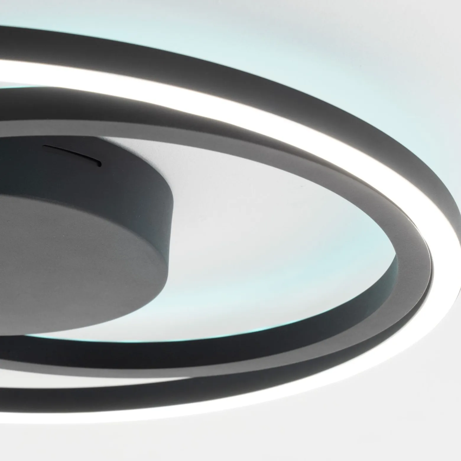 Eglo Connect.Z Smart Taklampa Calagrano-Z Aluminium Svart 20W 2750lm - 827-865 Justerbar Vit | 450mm - Dimbar