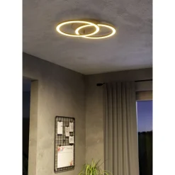 Eglo Connect.Z Smart Taklampa Lomaltas-Z Stål Svart 16W 2200lm - 827-865 Justerbar Vit | Dimbar