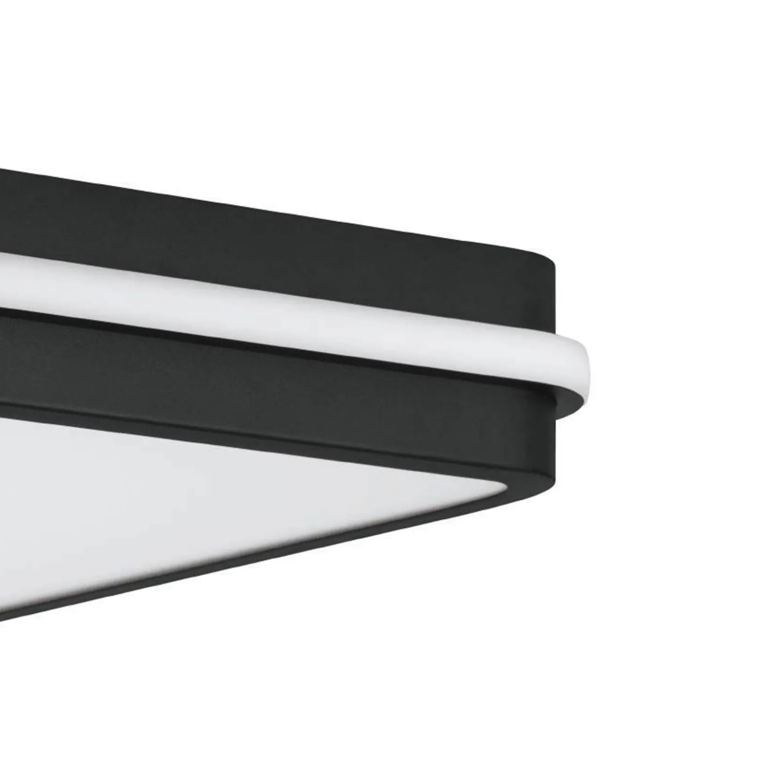 Eglo Connect.Z Smart Taklampa Genovese-Z Aluminium Svart 22W 2600lm - 827-865 Justerbar Vit | Dimbar