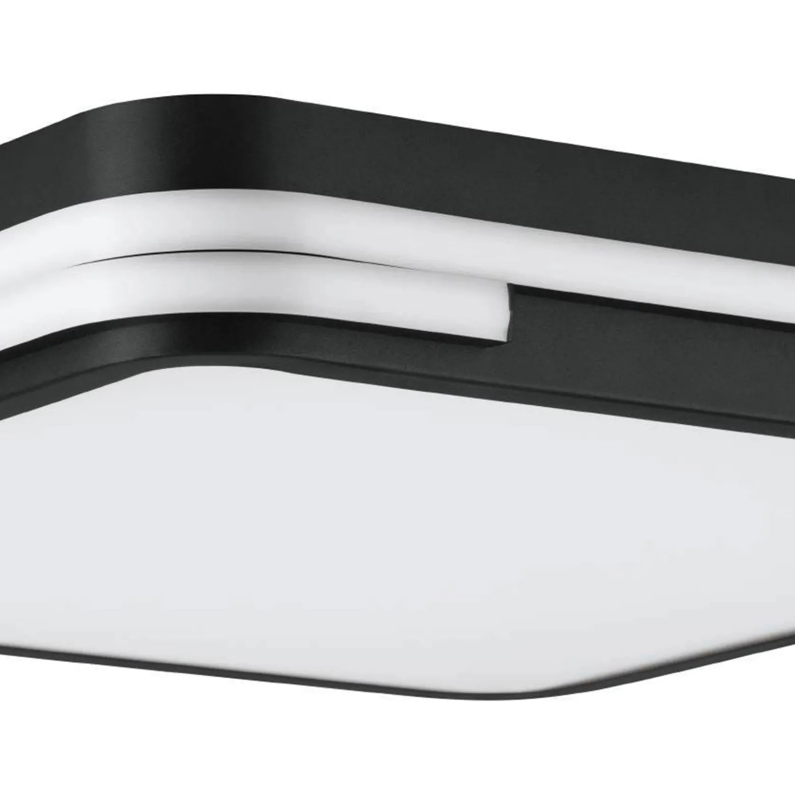 Eglo Connect.Z Smart Taklampa Genovese-Z Aluminium Svart 22W 2600lm - 827-865 Justerbar Vit | Dimbar