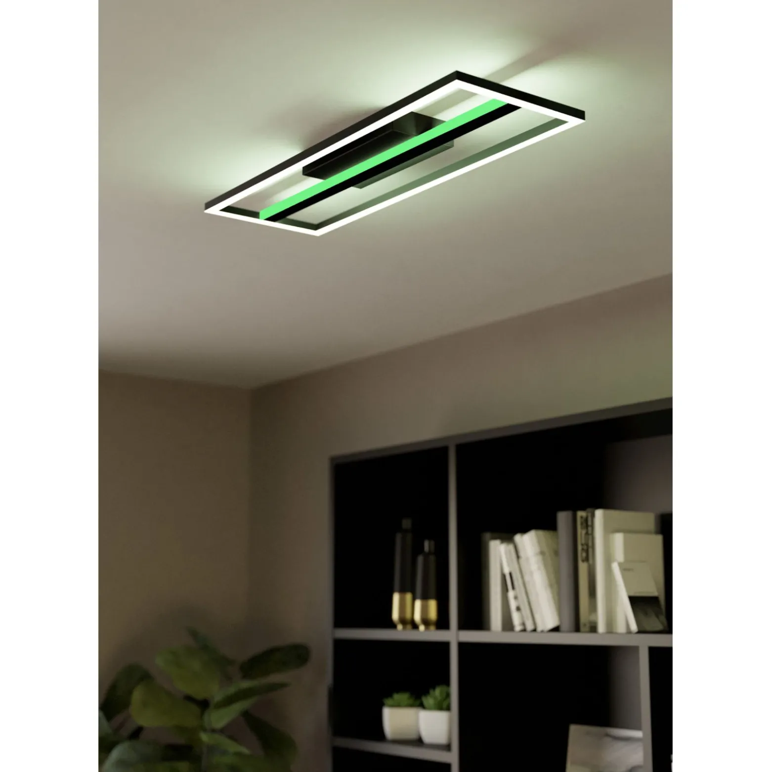 Eglo Connect.Z Smart Taklampa Calagrano Aluminium Svart 21W 2600lm - 827-865 Justerbar Vit | Dimbar