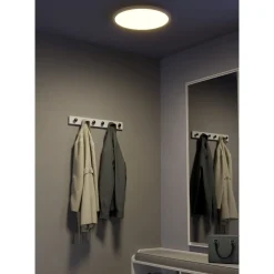 Eglo Connect.Z Smart Taklampa Sarsina-Z Aluminium Vit 33W 4300lm - 827-865 Justerbar Vit | 450mm - Dimbar