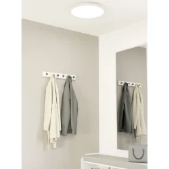 Eglo Connect.Z Smart Taklampa Sarsina-Z Aluminium Vit 33W 4300lm - 827-865 Justerbar Vit | 450mm - Dimbar
