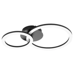 Eglo Connect.Z Smart Taklampa Parrapos-Z Stål Svart 19W 2330lm - 827-865 Justerbar Vit | Dimbar