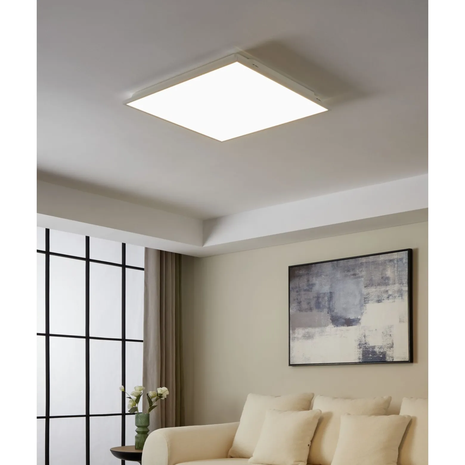 Eglo Connect.Z Smart Taklampa Herrora-Z Aluminium Vit 5W 660lm - 827-865 Justerbar Vit | Dimbar