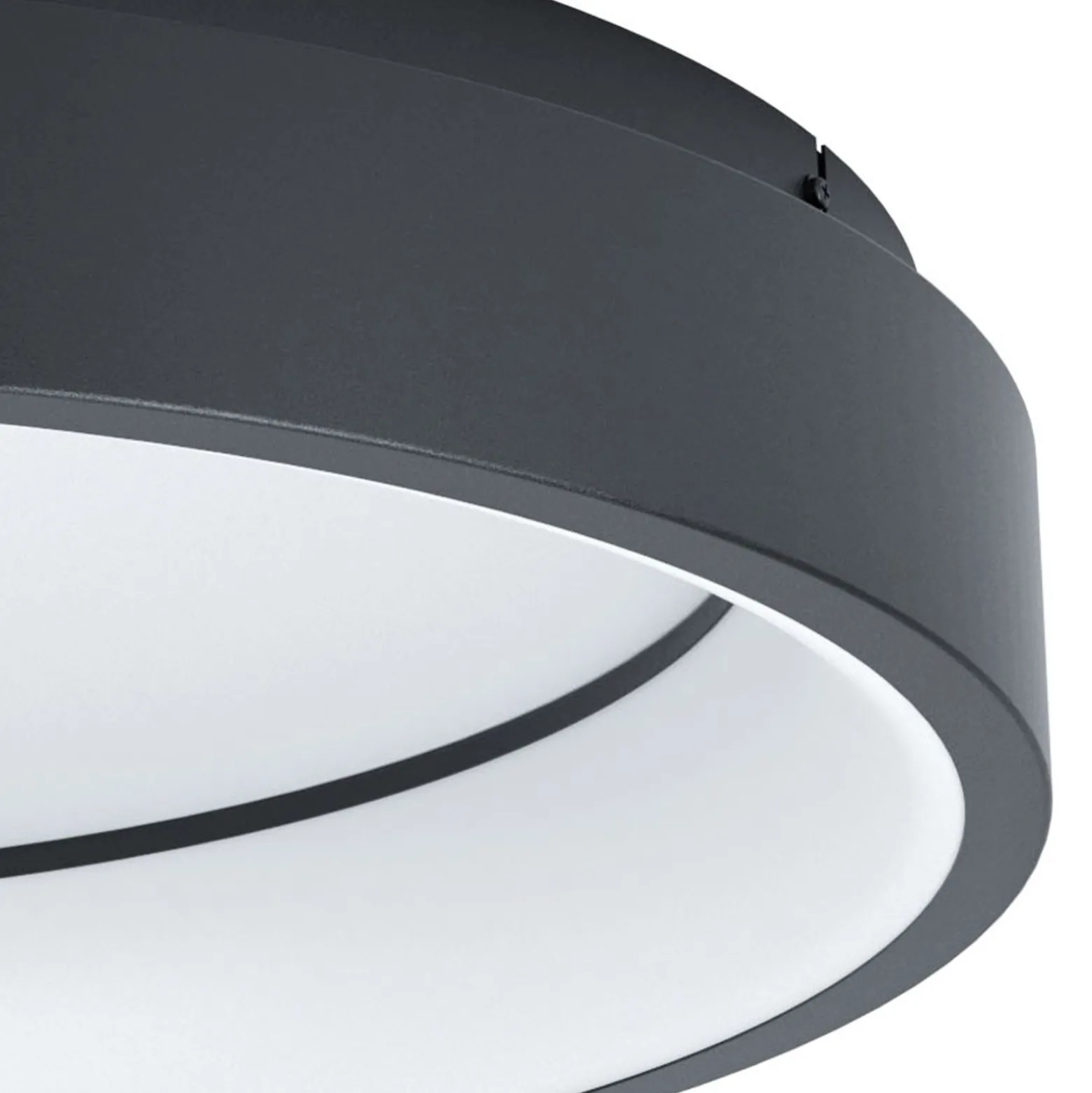 Eglo Connect.Z Smart Taklampa Marghera- Stål Svart 27.5W 3150lm - 827-865 Justerbar Vit | 600mm - Dimbar