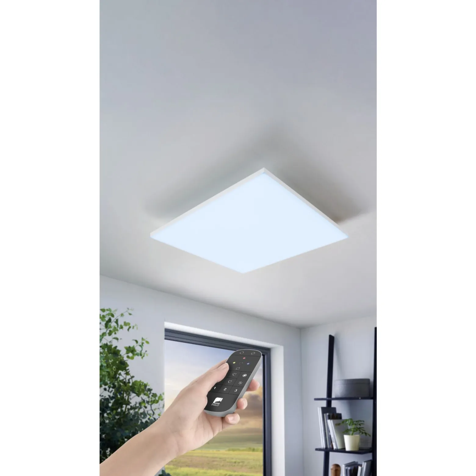 Eglo Connect.Z Smart Taklampa Turcona-Z Stål Vit 5W 666lm - 827-865 Justerbar Vit | Dimbar