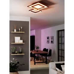 Eglo Connect.Z Smart Taklampa Savatarila-Z Stål Svart 2W 330lm - 827-865 Justerbar Vit | Dimbar