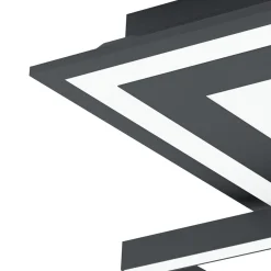 Eglo Connect.Z Smart Taklampa Savatarila-Z Stål Svart 2W 330lm - 827-865 Justerbar Vit | Dimbar