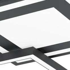Eglo Connect.Z Smart Taklampa Savatarila-Z Stål Svart 2W 330lm - 827-865 Justerbar Vit | Dimbar
