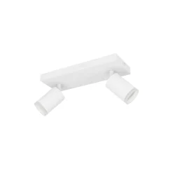 Eglo Connect.Z Smart Tak Spot Melitello-Z Stål Vit 7.4W 1100lm - 827-865 Justerbar Vit + RGB | Dimbar