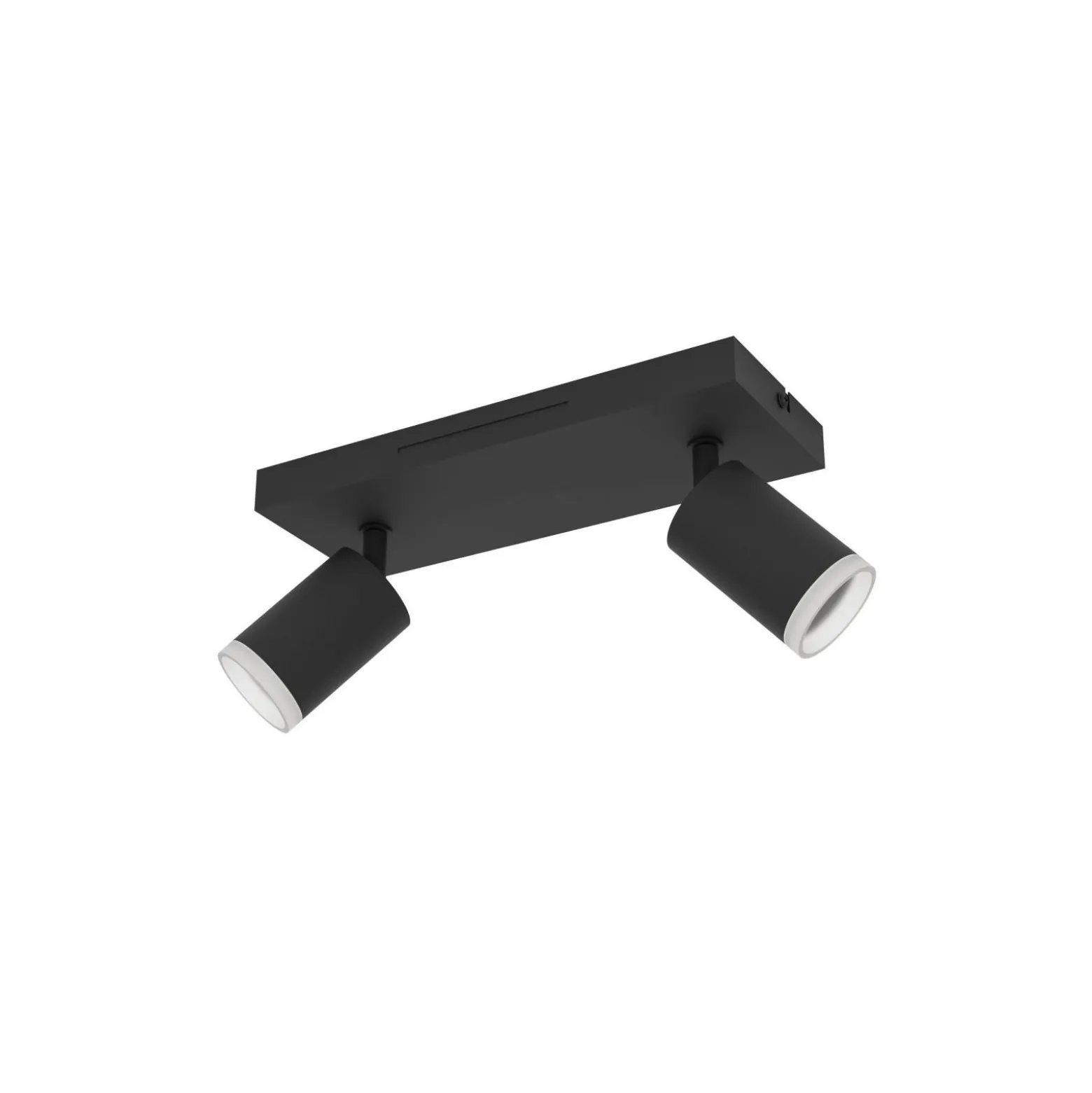 Eglo Connect.Z Smart Tak Spot Melitello-Z Stål Svart 7.4W 1100lm - 827-865 Justerbar Vit + RGB | Dimbar