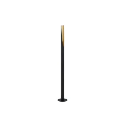 Eglo Golvlampa Barbotto Stål Svart, Guld 4.5W 345lm - 830 Varm Vit | Passande för GU10