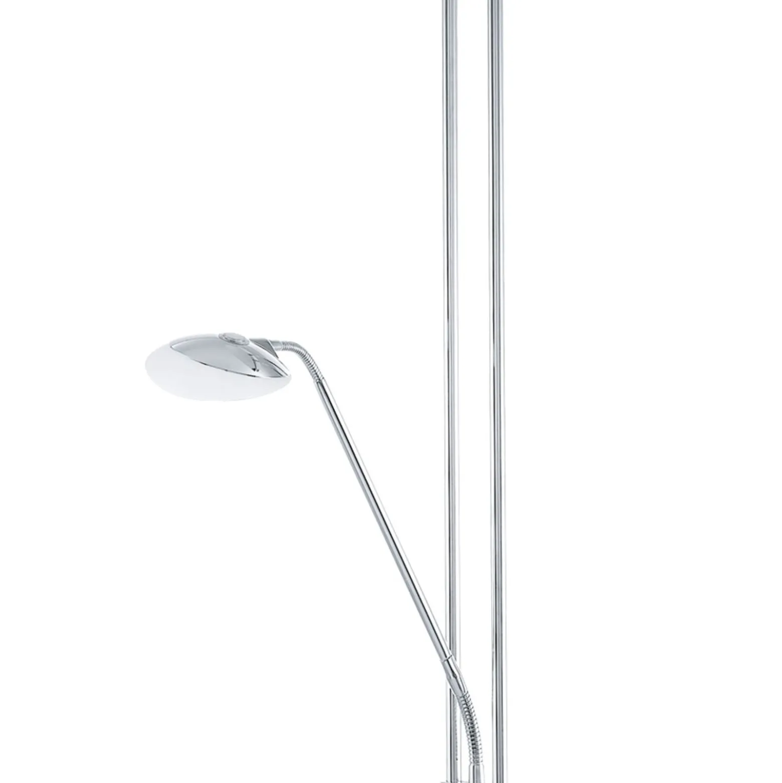 Eglo Golvlampa Baya Led Stål Krom 20W 2440lm - 830 Varm Vit | Dimbar