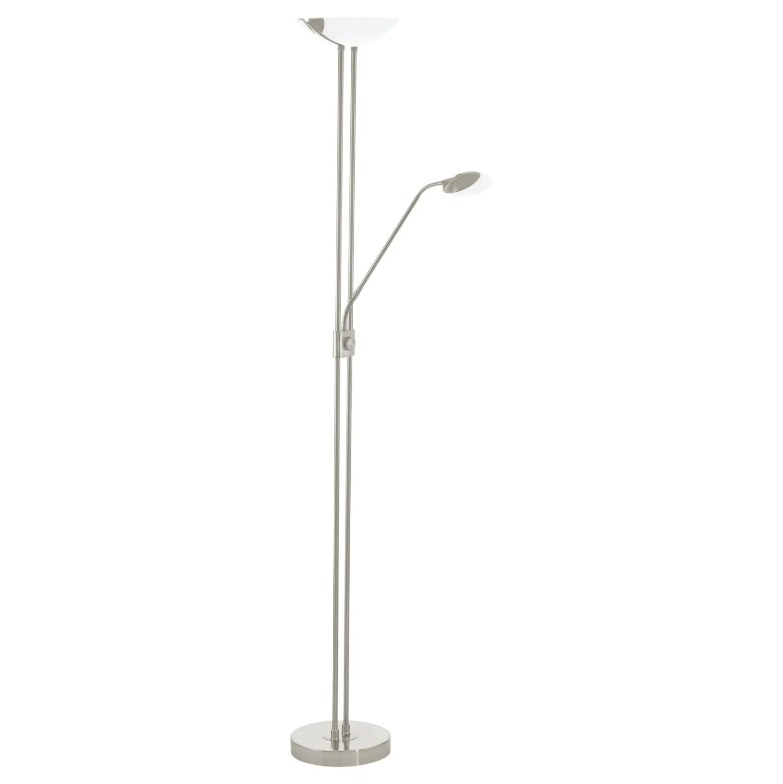 Eglo Golvlampa Baya Led Stål 20W 2700lm - 830 Varm Vit | Dimbar