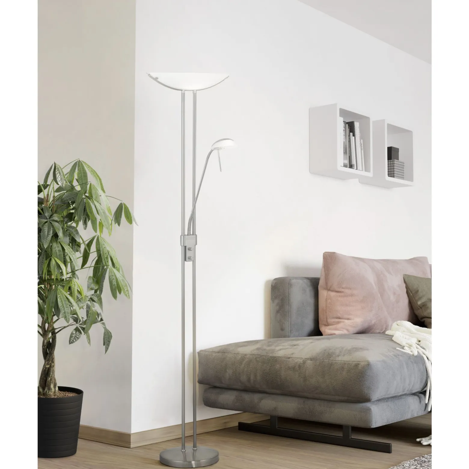 Eglo Golvlampa Baya | Passande För 1x R7s och 1x G9