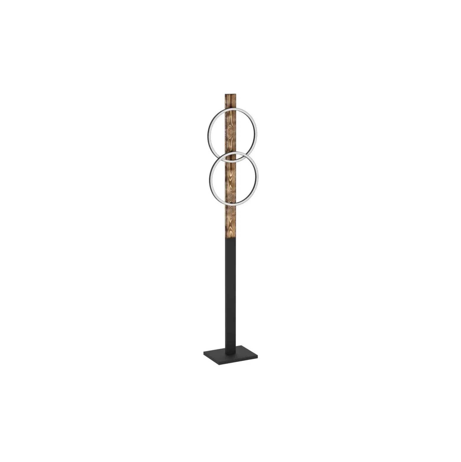 Eglo Golvlampa Boyal Stål Svart, Rostig 24W 3400lm - 830 Varm Vit