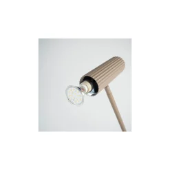 Eglo Golvlampa Caminia Stål Slipad 4.7W 345lm - 830 Varm Vit | IP20 - Inkl. 1x GU10