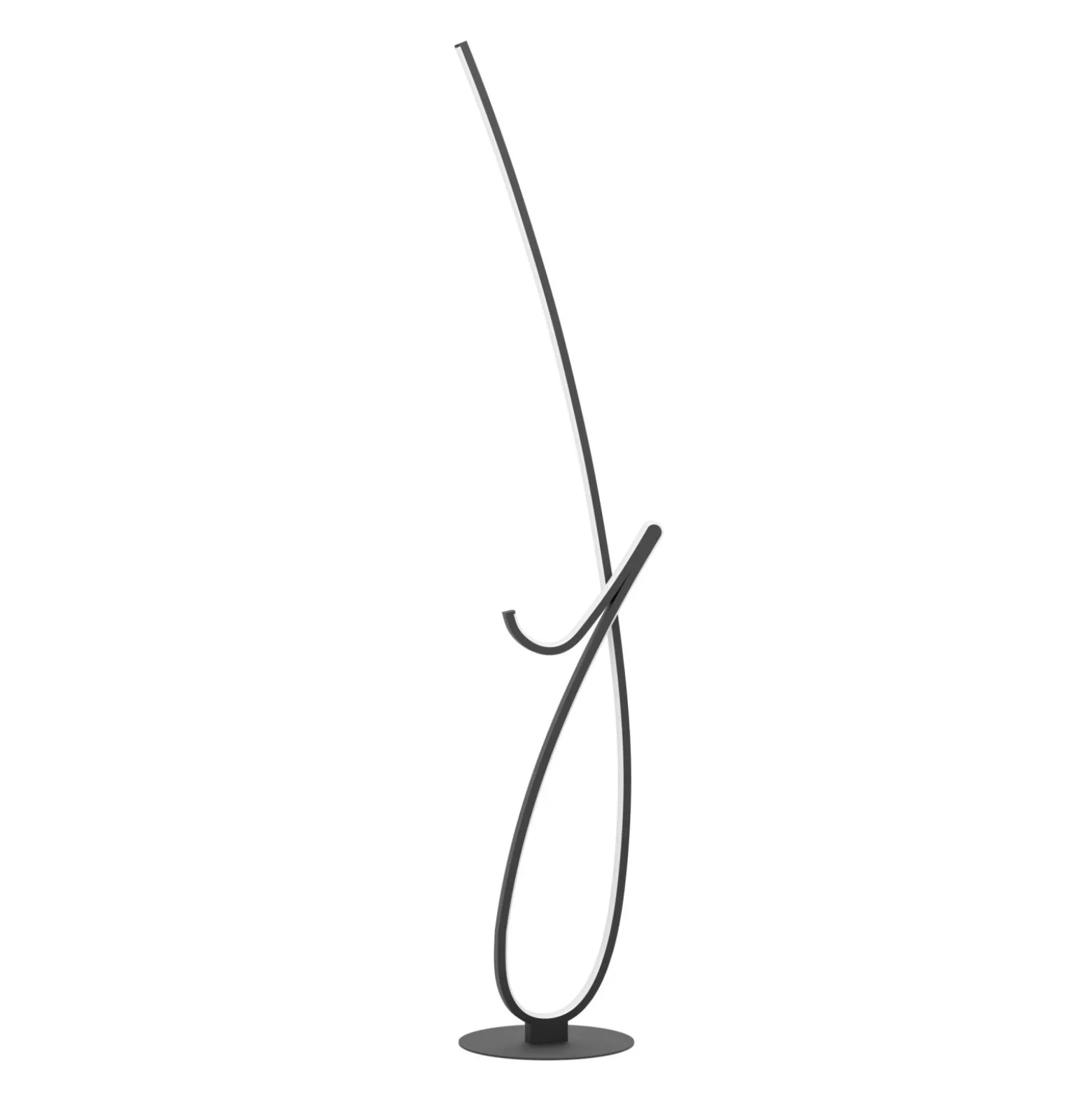 Eglo Golvlampa Cardoncito Stål Svart Vit 20W 2400lm - 827-865 Justerbar Vit
