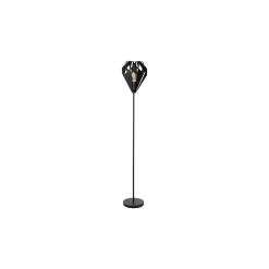 Eglo Golvlampa Carlton 5 Stål Svart | IP20 - Passande för 1x E27