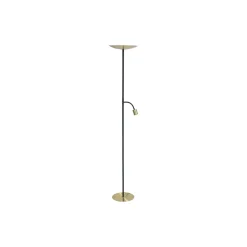 Eglo Golvlampa Conivarino Stål Brushed Mässing, Svart 30.5W 3150lm - 827 Extra Varm Vit | Dimbar