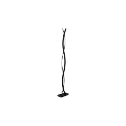 Eglo Golvlampa Lasana 3 Stål Aluminium Svart 17W 2300lm - 830 Varm Vit | IP20