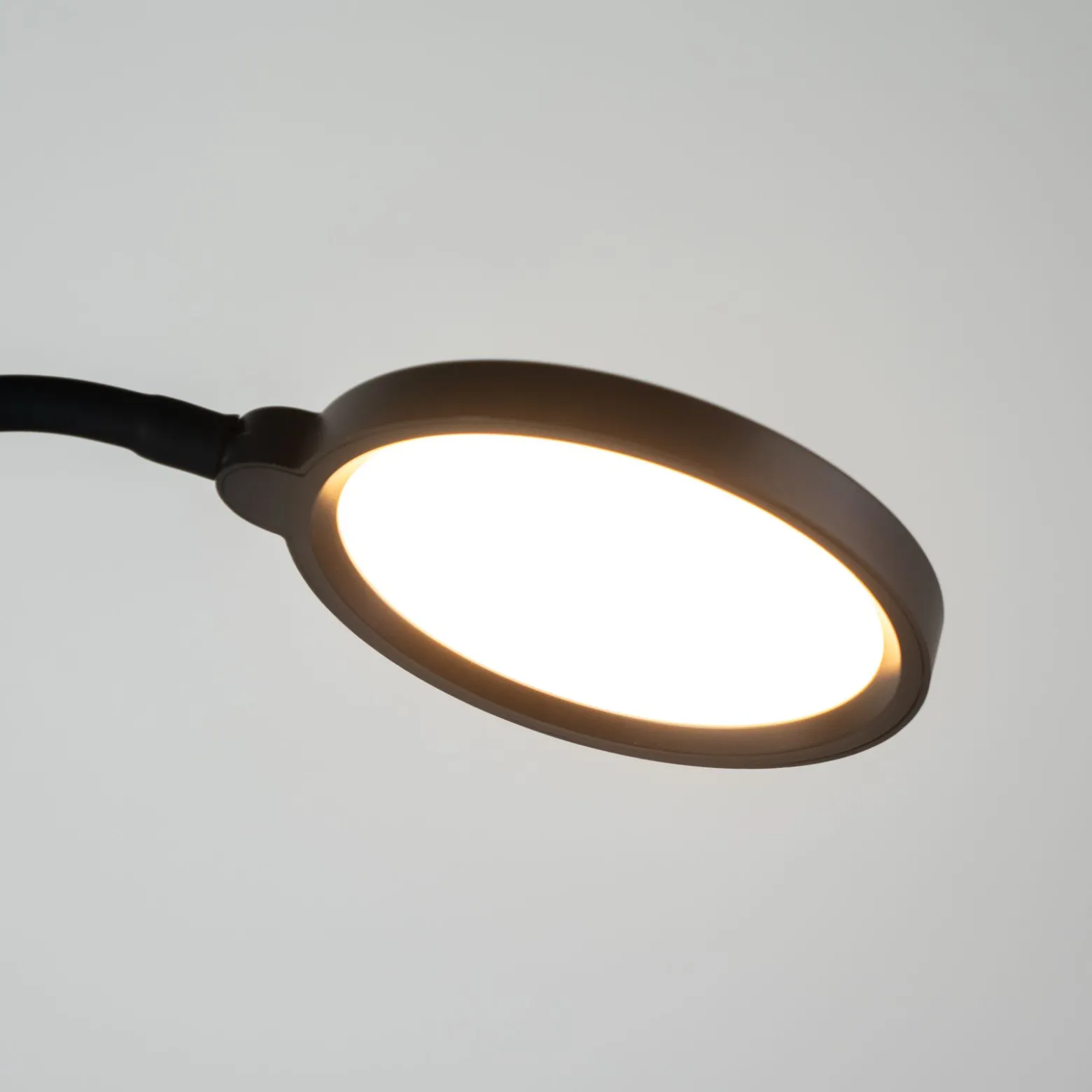 Eglo Golvlampa Lauro Plast Svart 55W 600lm - 827-865 Justerbar Vit | Dimbar