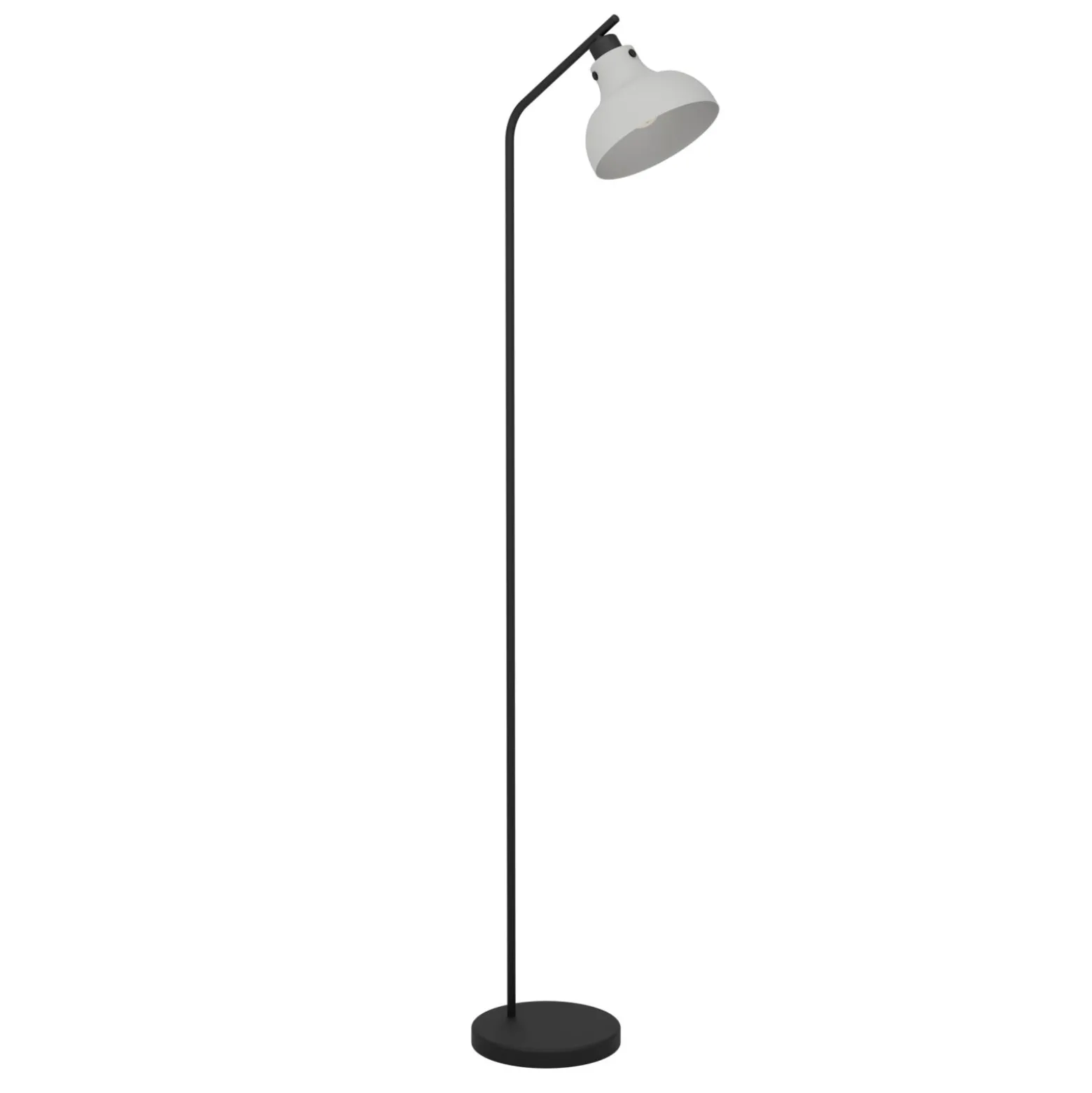 Eglo Golvlampa Matlock Stål Grå Svart | Passande För 1x E27
