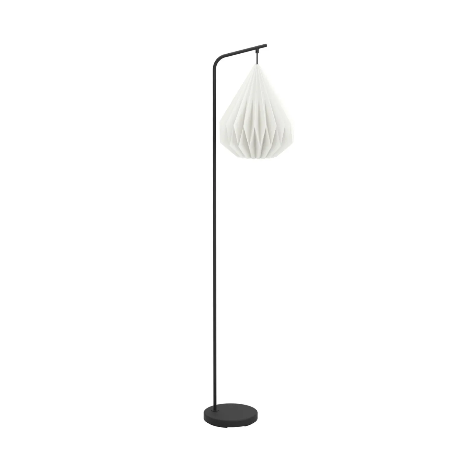 Eglo Golvlampa Minting Stål Svart Vit | Passande För 1x E27