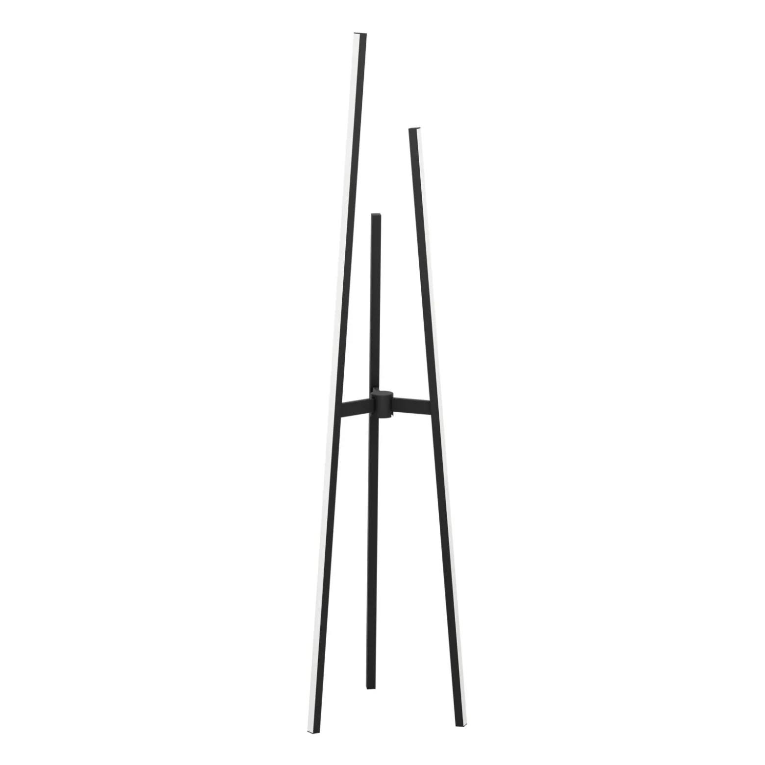 Eglo Golvlampa Mongolanda Aluminium Stål Svart Vit 30W 4300lm - 830 Varm Vit