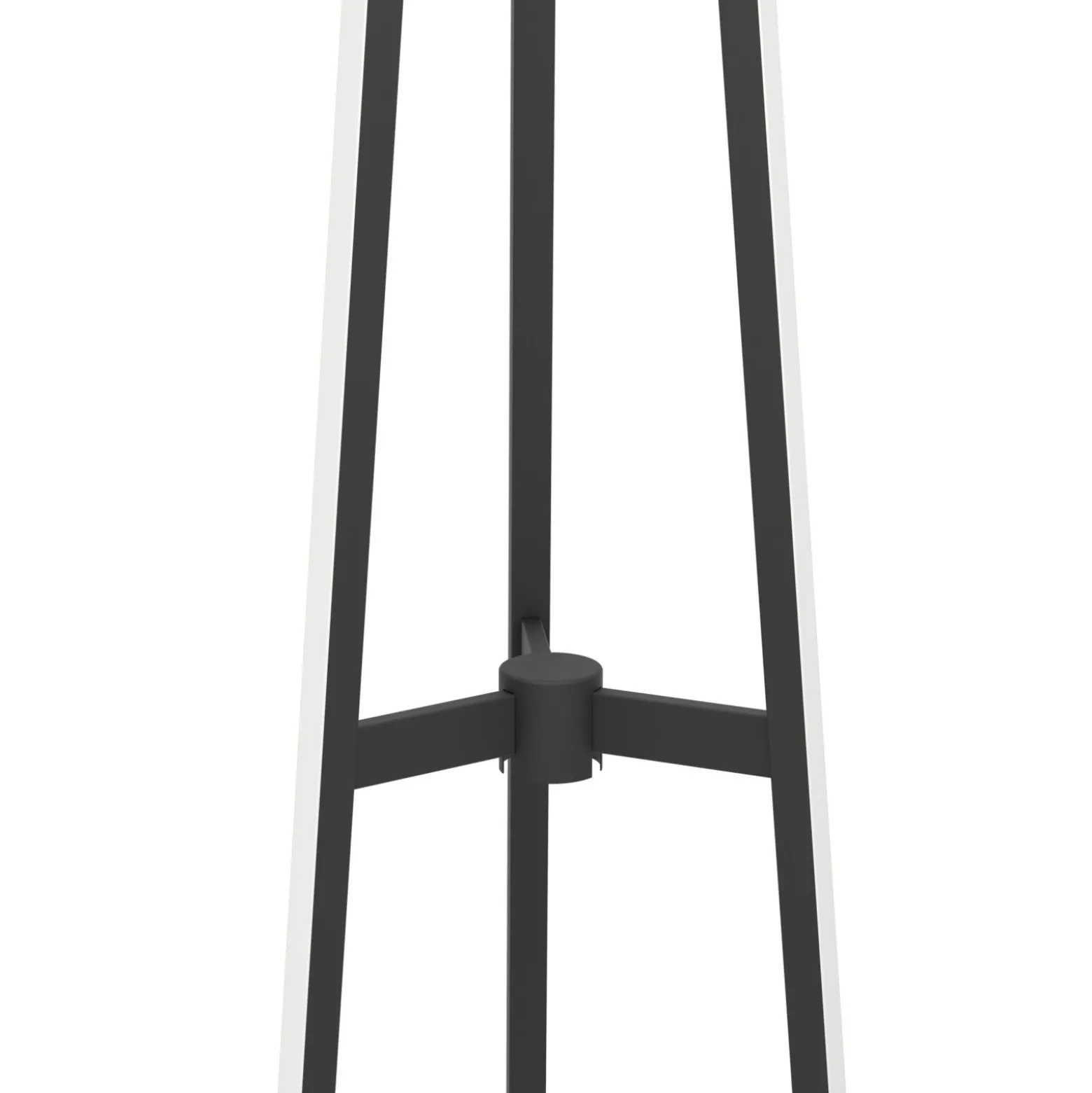Eglo Golvlampa Mongolanda Aluminium Stål Svart Vit 30W 4300lm - 830 Varm Vit