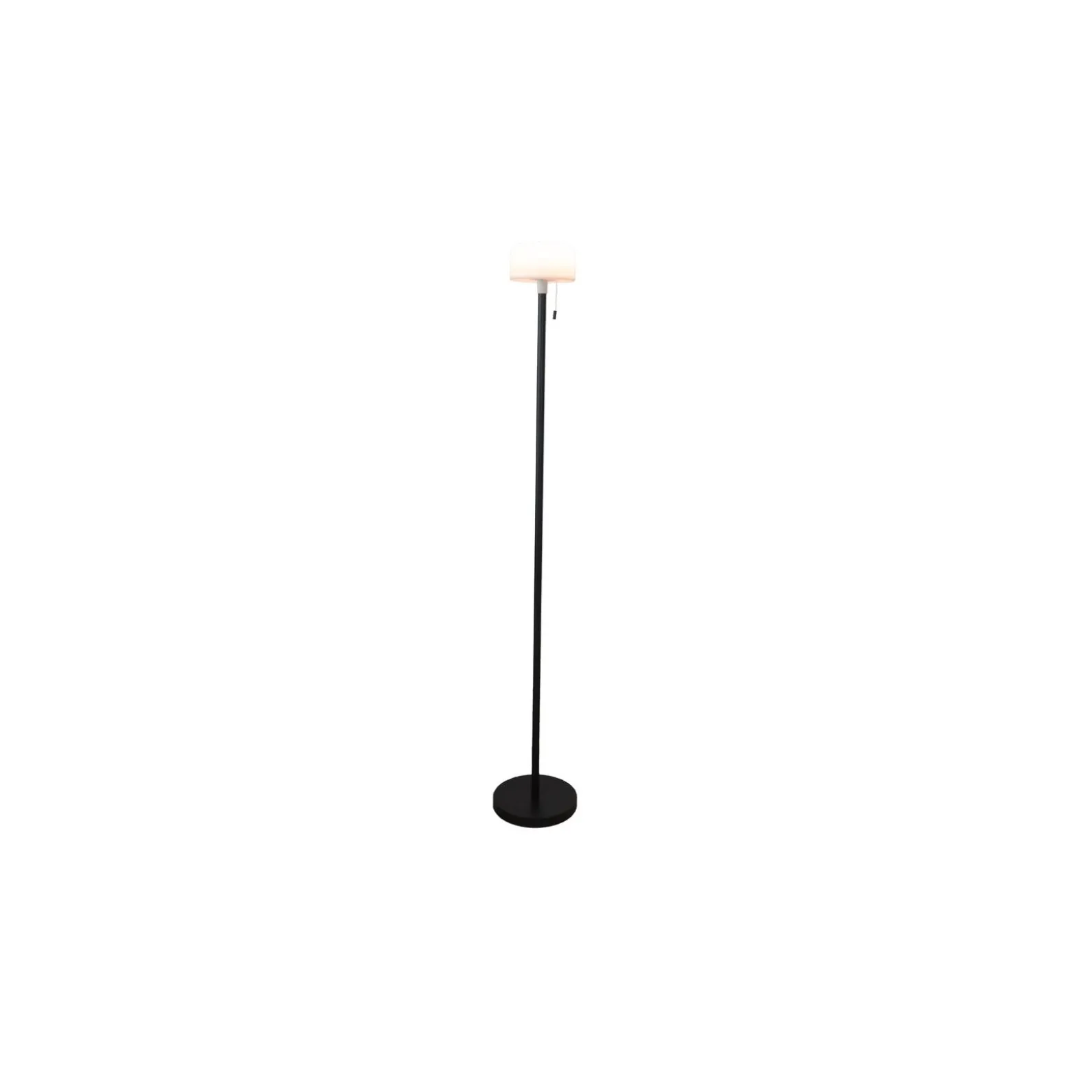 Eglo Golvlampa Montapalma-L Solar Stål Svart 2W 190lm - 830 Varm Vit | IP54 - Dimbar - USB-C