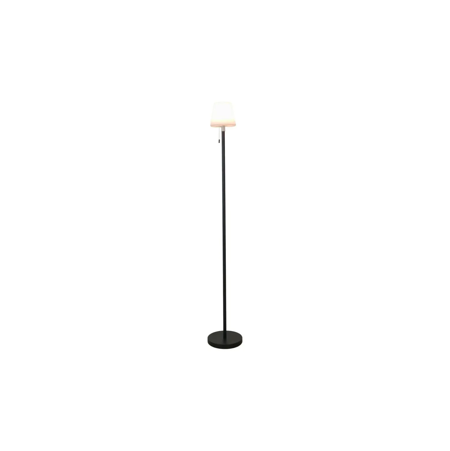Eglo Golvlampa Montapalma-L Solar Stål Svart 2W 190lm - 830 Varm Vit | IP54 - Dimbar - USB-C