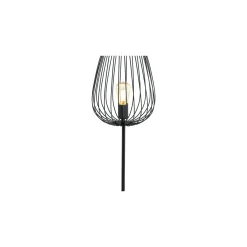 Eglo Golvlampa Newtown Stål Svart | IP20 - Passande för 1x E27