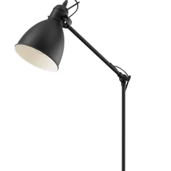 Eglo Golvlampa Priddy Stål Svart | Passande För 1x E27