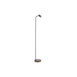 Eglo Golvlampa Rigomagno Stål Mässing | Passande för GU10