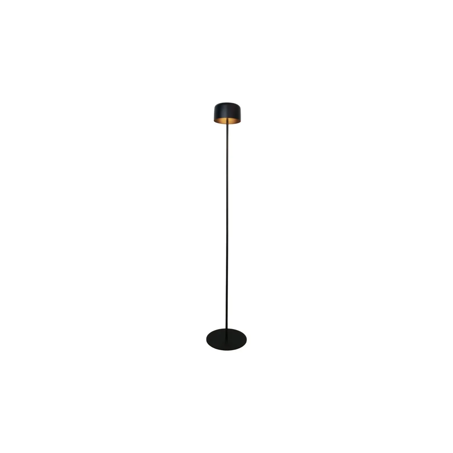 Eglo Golvlampa Roccanova-L Solar Stål Svart 2W 270lm - 830 Varm Vit | IP44 - Touchdimmerbar - USB-C