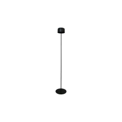 Eglo Golvlampa Roccanova-L Solar Stål Svart 2W 270lm - 830 Varm Vit | IP44 - Touchdimmerbar - USB-C