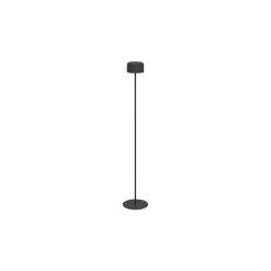 Eglo Golvlampa Roccanova-L Solar Stål Svart 2W 270lm - 830 Varm Vit | IP44 - Touchdimmerbar - USB-C
