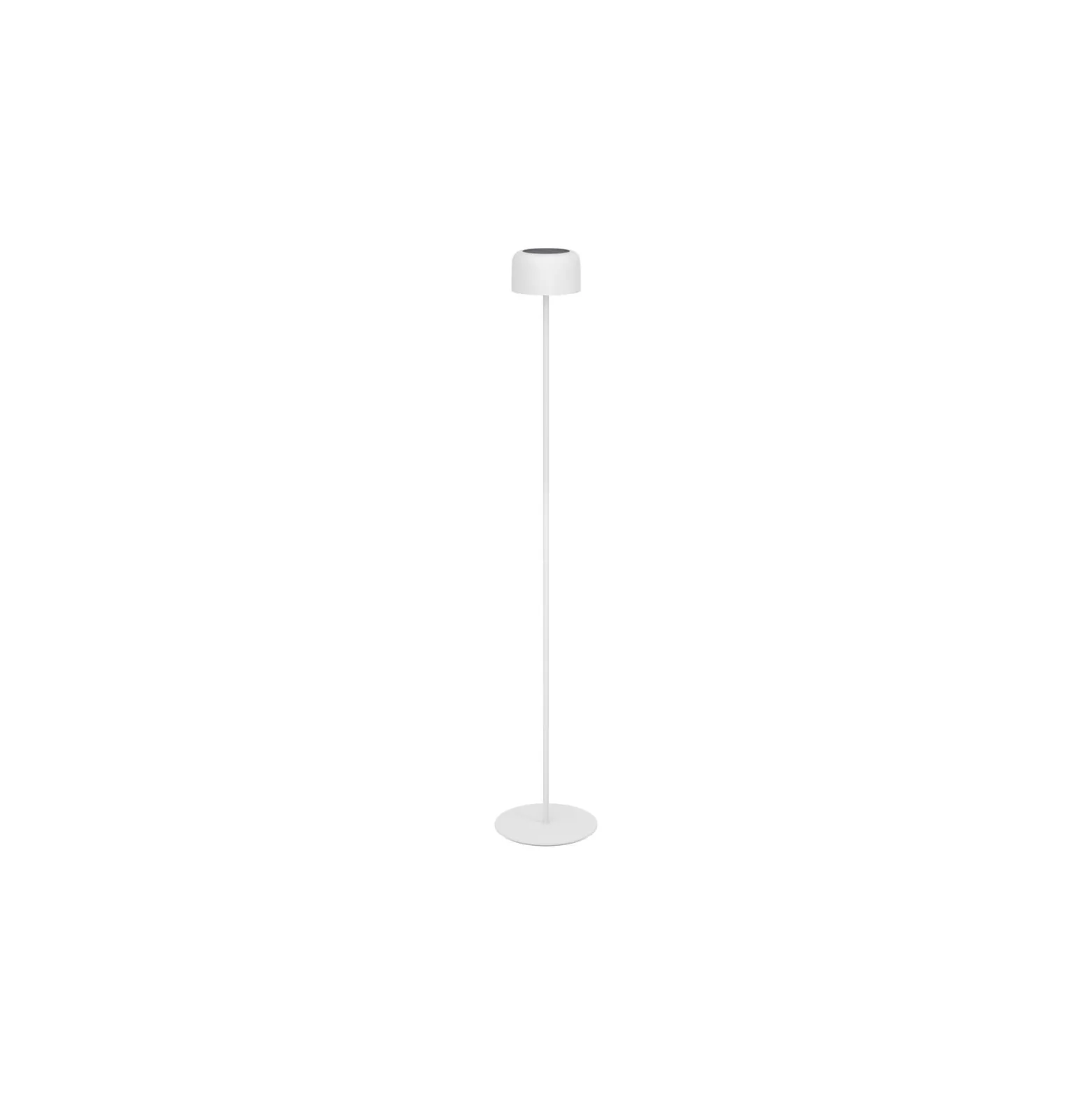 Eglo Golvlampa Roccanova-L Solar Stål Vit 2W 270lm - 830 Varm Vit | IP44 - Touchdimmerbar - USB-C