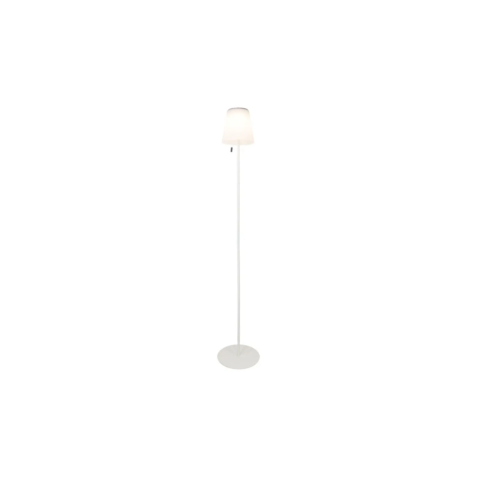 Eglo Golvlampa Scordiano-L Solar Stål Vit 2W 220lm - 830-840-865 CCT | IP44 - USB-C