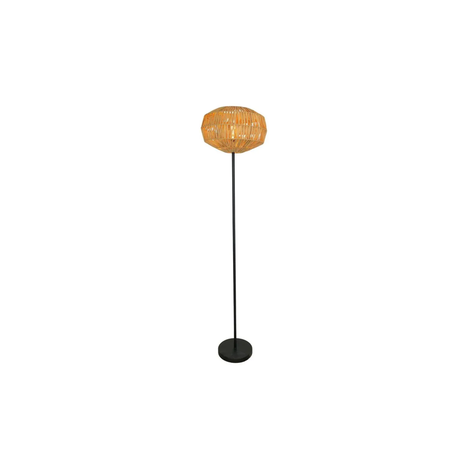 Eglo Golvlampa Sheldon Stål Svart | IP20 - Passande för 1x E27