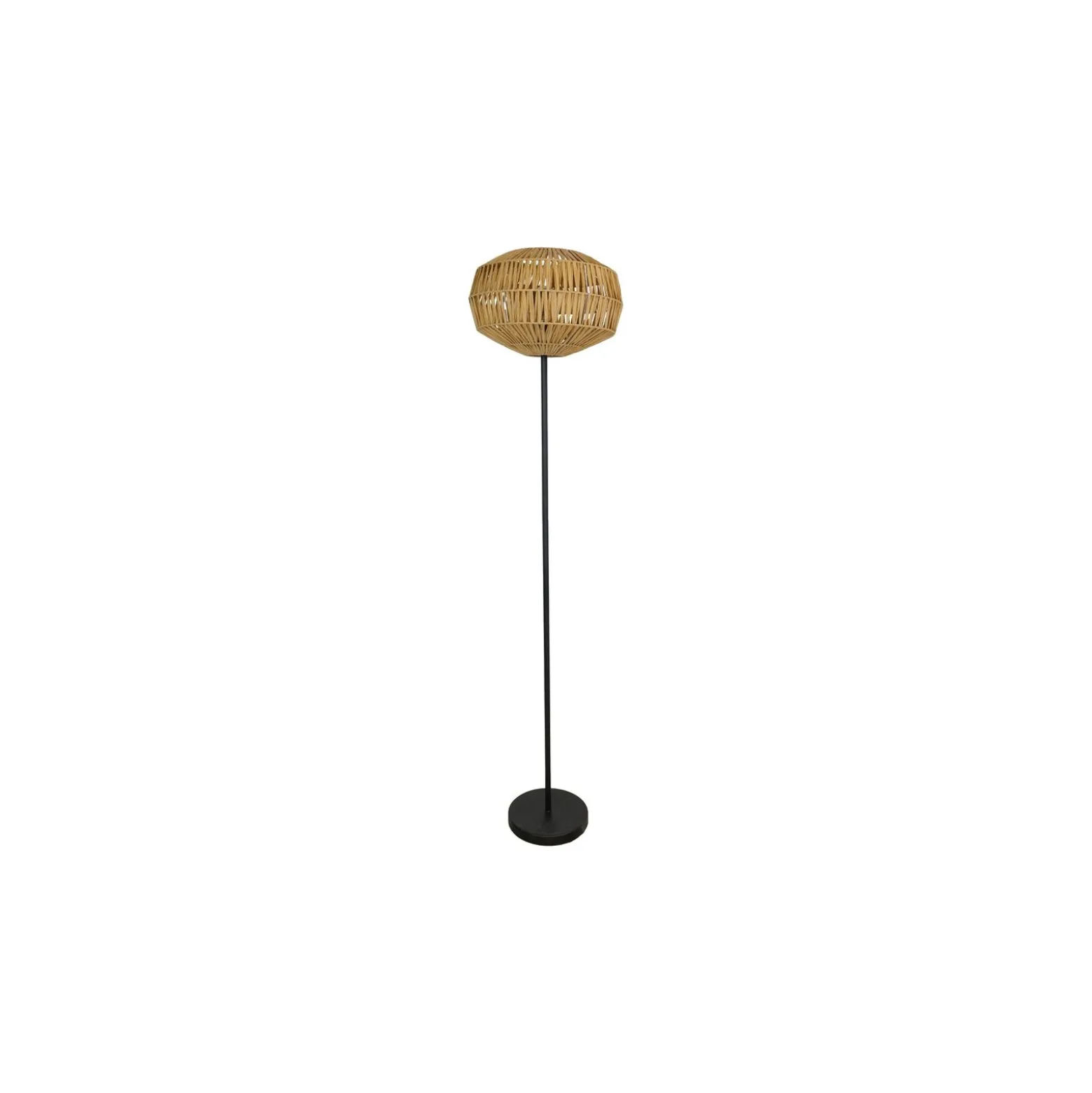 Eglo Golvlampa Sheldon Stål Svart | IP20 - Passande för 1x E27