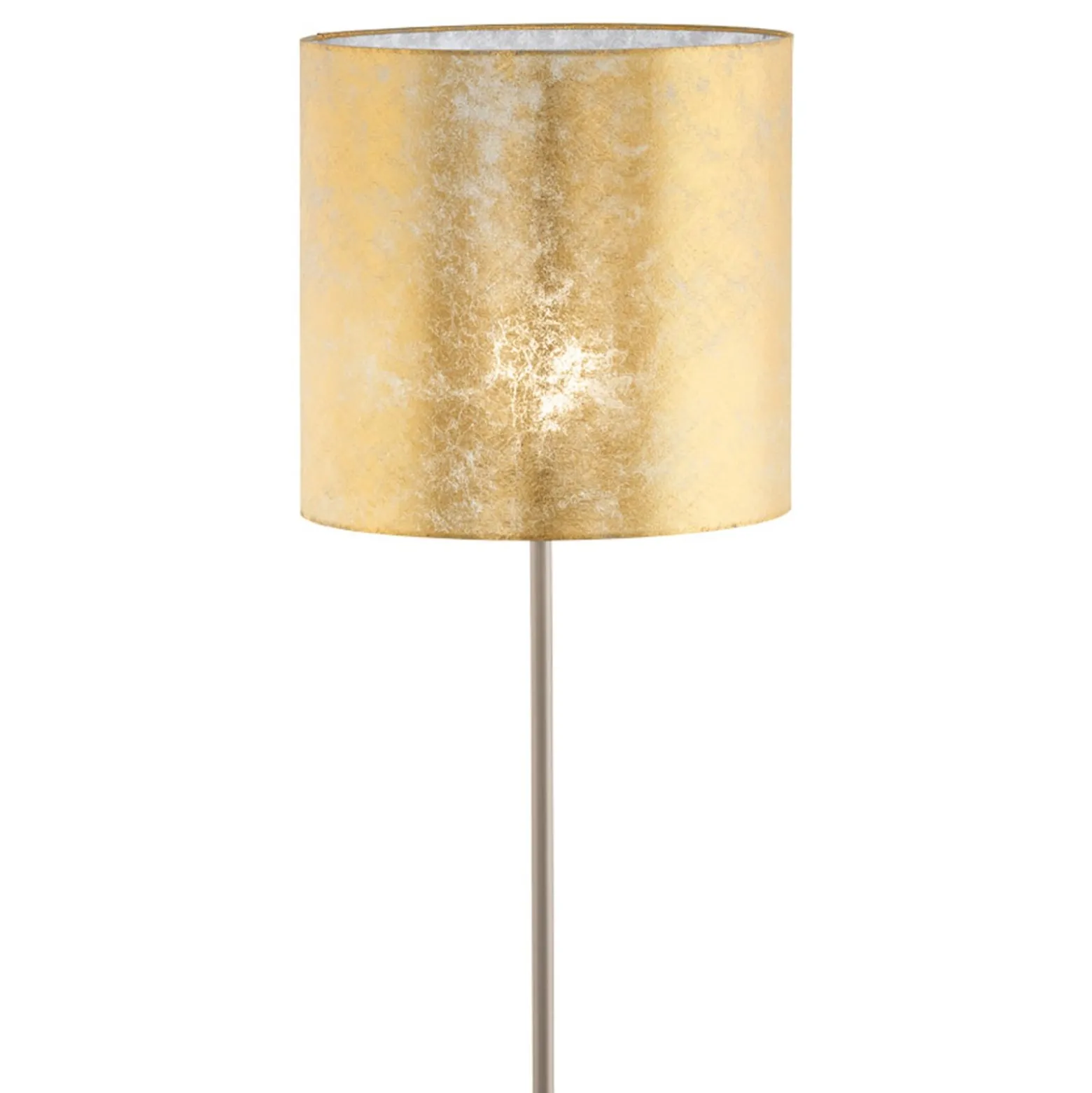 Eglo Golvlampa Viserbella Stål Guld | Passande För 1x E27