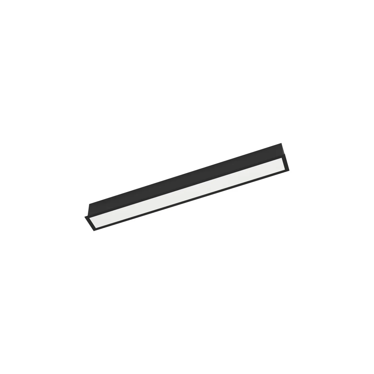 Eglo Infälld Ljus Salitta Aluminium Svart 14W 1680lm - 830 Varm Vit | IP65