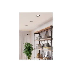 Eglo Infälld Spot Badrumsbelysning Fueva 6 Plast Svart 6.3W 720lm - 827-840-865 CCT