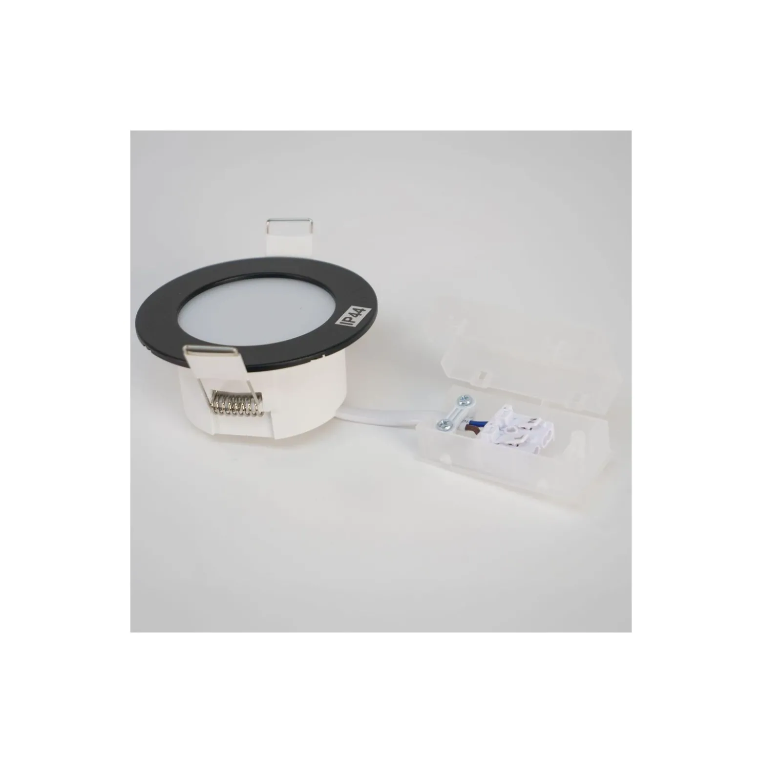 Eglo Infälld Spot Badrumsbelysning Fueva 6 Plast Svart 3.7W 450lm - 827-840-865 CCT