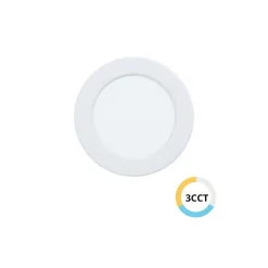 Eglo Infälld Spot Badrumsbelysning Fueva 6 Plast Vit 6.3W 720lm - 827-840-865 CCT