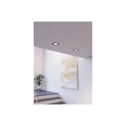 Eglo Infälld Spot Fueva 6 Plast Svart 18.5W 2100lm - 827-840-865 CCT
